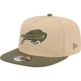 NFL Buffalo Bills New Era Two-Tone Drift Wood 9FIFTY A-Frame Snapback Hat - Tan