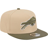 NFL Buffalo Bills New Era Two-Tone Drift Wood 9FIFTY A-Frame Snapback Hat - Tan