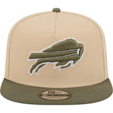 NFL Buffalo Bills New Era Two-Tone Drift Wood 9FIFTY A-Frame Snapback Hat - Tan