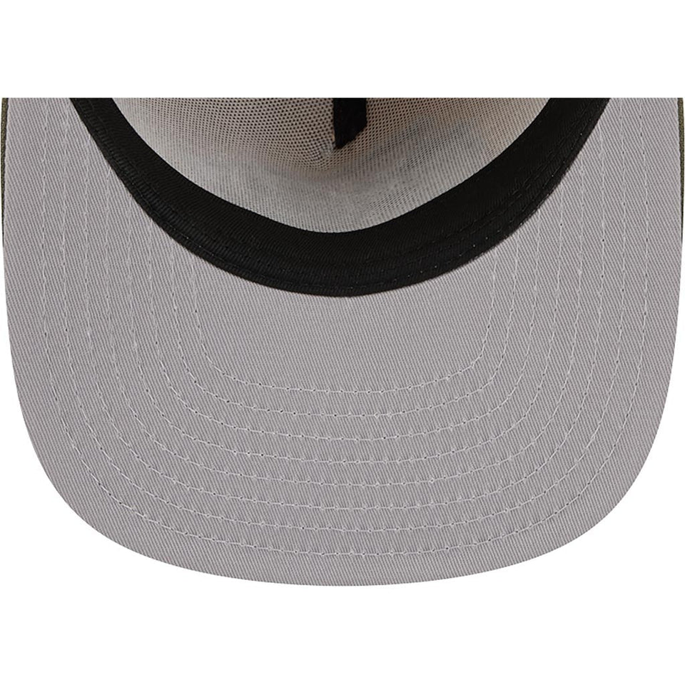 NFL Kansas City Chiefs New Era Two-Tone Drift Wood 9FIFTY A-Frame Snapback Hat - Tan