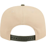 MLB New York Yankees New Era Two-Tone Drift Wood 9FIFTY A-Frame Snapback Hat - Tan