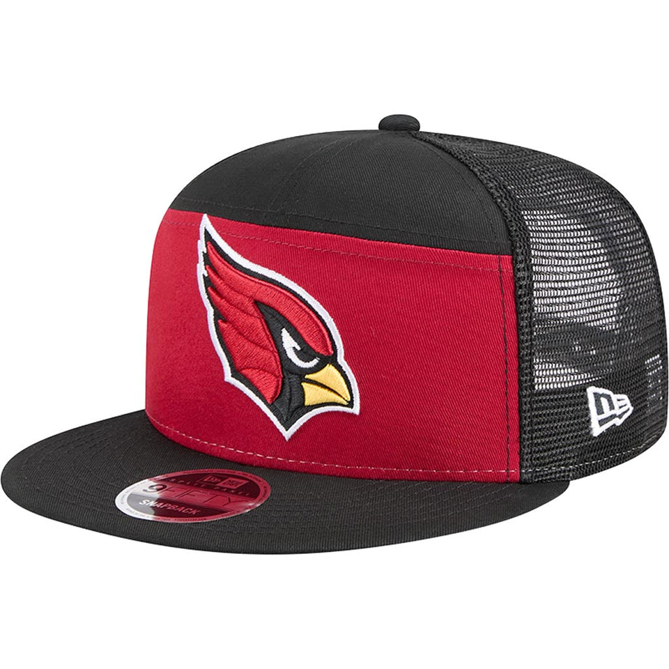 NFL Arizona Cardinals New Era Outdoor 9FIFTY Split Panel Snapback Hat - Red