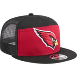 NFL Arizona Cardinals New Era Outdoor 9FIFTY Split Panel Snapback Hat - Red