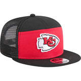 NFL Kansas City Chiefs New Era Outdoor 9FIFTY Split Panel Snapback Hat - Red