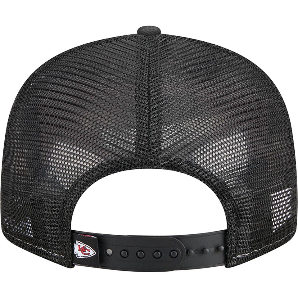 NFL Kansas City Chiefs New Era Outdoor 9FIFTY Split Panel Snapback Hat - Red