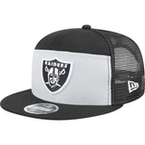 NFL Las Vegas Raiders New Era Outdoor 9FIFTY Split Panel Snapback Hat - Gray