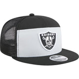 NFL Las Vegas Raiders New Era Outdoor 9FIFTY Split Panel Snapback Hat - Gray