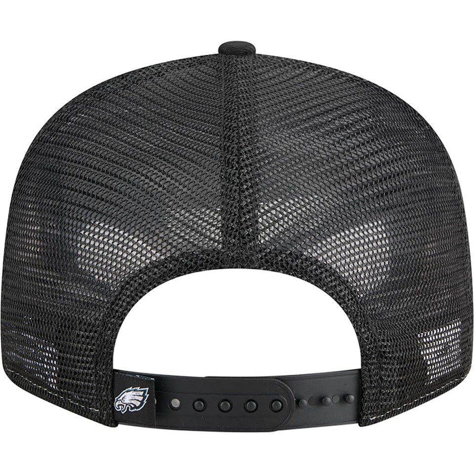 NFL Philadelphia Eagles New Era Outdoor 9FIFTY Split Panel Snapback Hat - Green