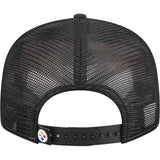 NFL Pittsburgh Steelers New Era Outdoor 9FIFTY Split Panel Snapback Hat - Yellow