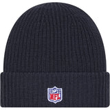NFL Baltimore Ravens New Era 2025 Sideline Cold Weather Cuffed Knit Hat - Charcoal