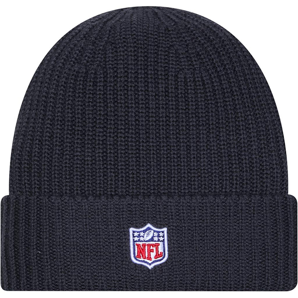 NFL Denver Broncos New Era 2025 Sideline Cold Weather Cuffed Knit Hat - Charcoal