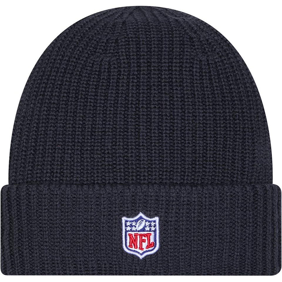 NFL Miami Dolphins New Era 2025 Sideline Cold Weather Cuffed Knit Hat - Charcoal
