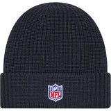NFL Miami Dolphins New Era 2025 Sideline Cold Weather Cuffed Knit Hat - Charcoal