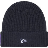 NFL Minnesota Vikings New Era 2025 Sideline Cold Weather Cuffed Knit Hat - Charcoal