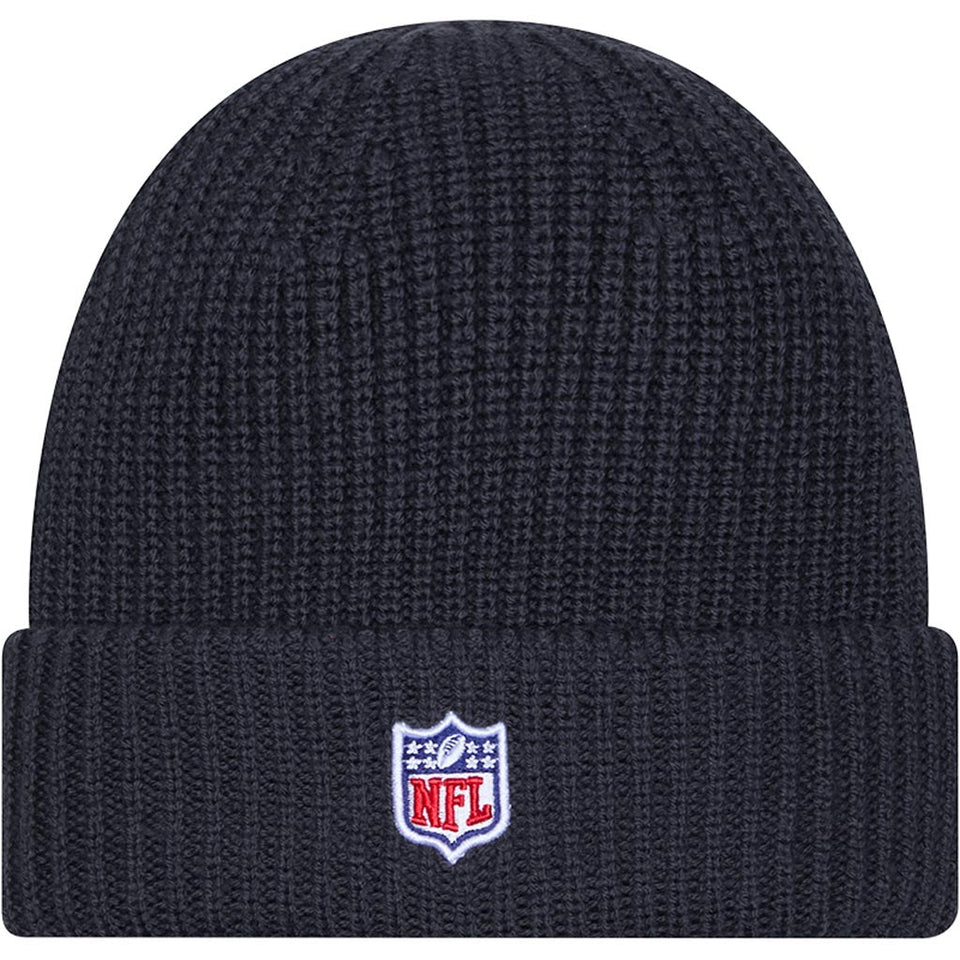 NFL New Orleans Saints New Era 2025 Sideline Cold Weather Cuffed Knit Hat - Charcoal