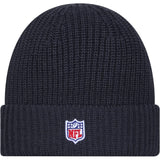 NFL New Orleans Saints New Era 2025 Sideline Cold Weather Cuffed Knit Hat - Charcoal