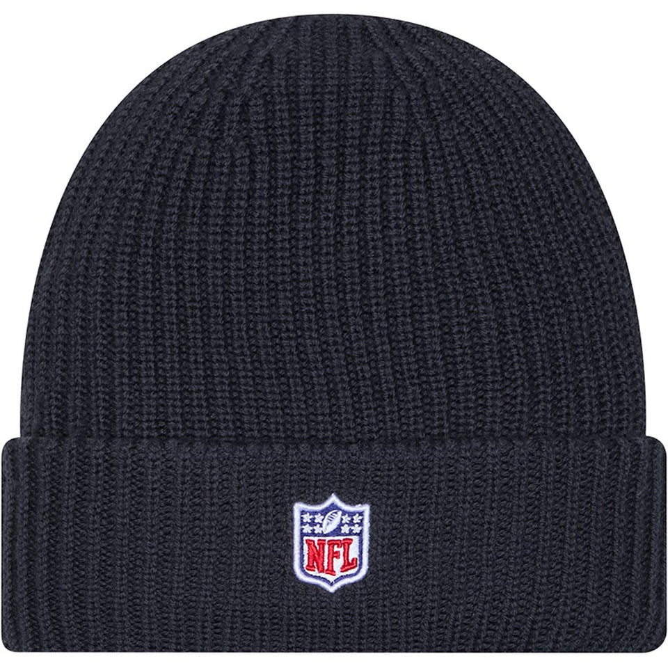 NFL Kansas City Chiefs New Era 2025 Sideline Cold Weather Cuffed Knit Hat - Charcoal