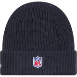 NFL Las Vegas Raiders New Era 2025 Sideline Cold Weather Cuffed Knit Hat - Charcoal