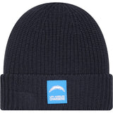 NFL Los Angeles Chargers New Era 2025 Sideline Cold Weather Cuffed Knit Hat - Charcoal