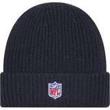 NFL New York Giants New Era 2025 Sideline Cold Weather Cuffed Knit Hat - Charcoal