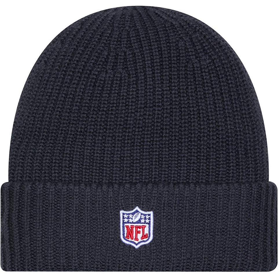 NFL Washington Commanders New Era 2025 Sideline Cold Weather Cuffed Knit Hat - Charcoal