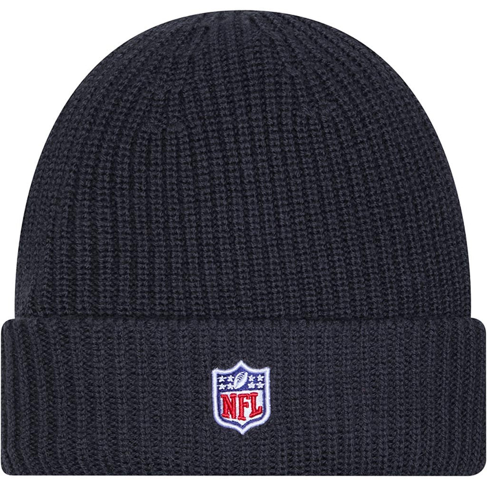 NFL Pittsburgh Steelers New Era 2025 Sideline Cold Weather Cuffed Knit Hat - Charcoal