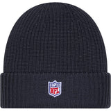 NFL San Francisco 49ers New Era 2025 Sideline Cold Weather Cuffed Knit Hat - Charcoal