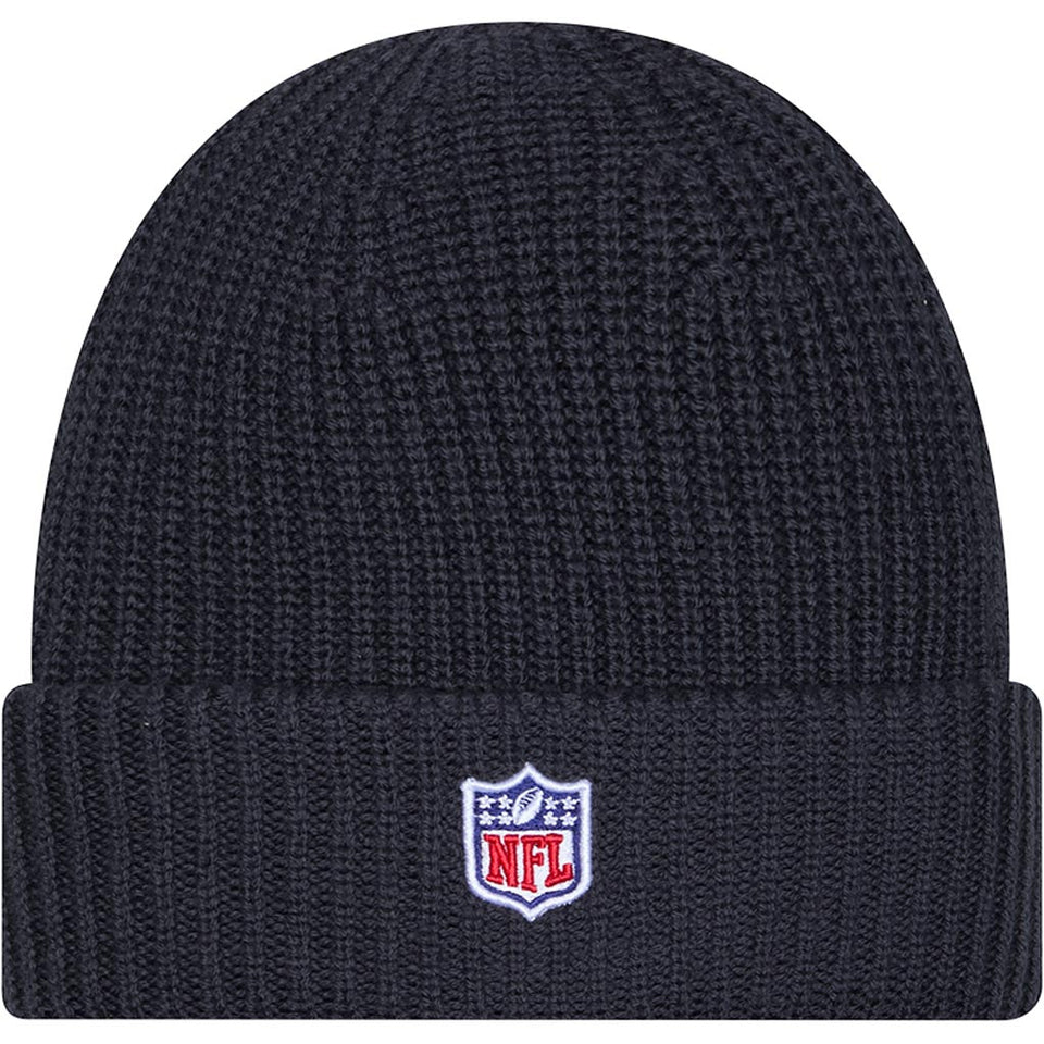 NFL Philadelphia Eagles New Era 2025 Sideline Cold Weather Cuffed Knit Hat - Charcoal