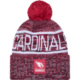 NFL Arizona Cardinals New Era 2025 Sideline Sport Knit Hat - Red