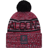 NFL Atlanta Falcons New Era 2025 Sideline Sport Knit Hat - Black
