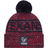 NFL Houston Texans New Era 2025 Sideline Sport Knit Hat - Navy