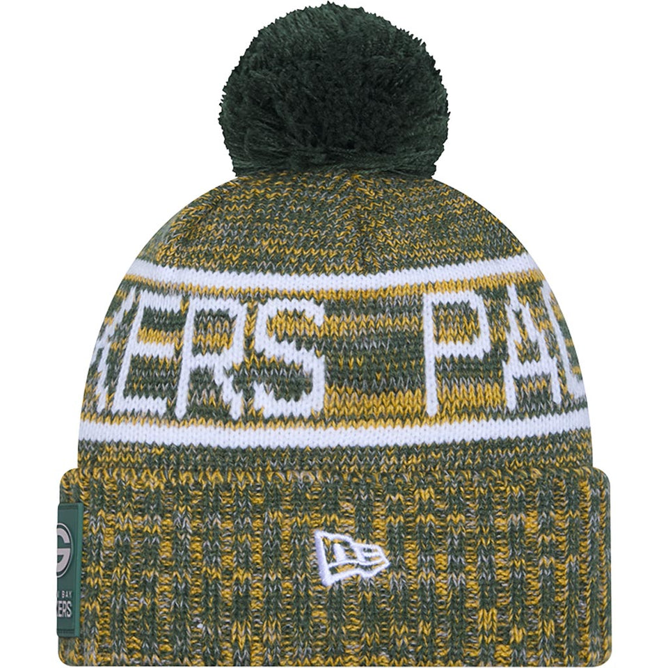 NFL Green Bay Packers New Era 2025 Sideline Sport Knit Hat - Green