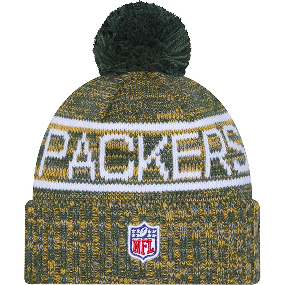 NFL Green Bay Packers New Era 2025 Sideline Sport Knit Hat - Green