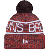 NFL Cleveland Browns New Era 2025 Sideline Sport Knit Hat - Brown