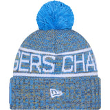 NFL Los Angeles Chargers New Era 2025 Sideline Sport Knit Hat - Blue