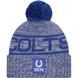 NFL Indianapolis Colts New Era 2025 Sideline Sport Knit Hat - Blue