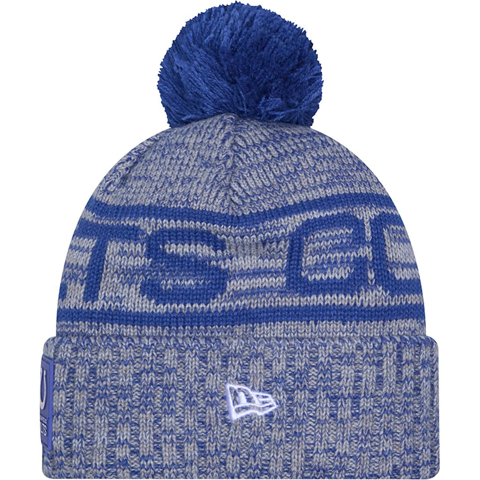 NFL Indianapolis Colts New Era 2025 Sideline Sport Knit Hat - Blue