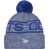 NFL Indianapolis Colts New Era 2025 Sideline Sport Knit Hat - Blue