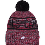 NFL Arizona Cardinals New Era Throwback 2025 Sideline Sport Knit Hat - Red