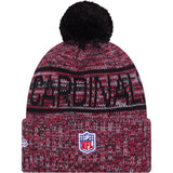 NFL Arizona Cardinals New Era Throwback 2025 Sideline Sport Knit Hat - Red