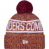 NFL Washington Commanders New Era 2025 Sideline Sport Knit Hat - Maroon