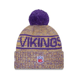 NFL Minnesota Vikings New Era 2025 Sideline Sport Knit Hat - Purple