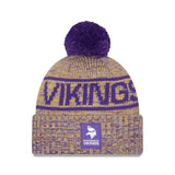 NFL Minnesota Vikings New Era 2025 Sideline Sport Knit Hat - Purple