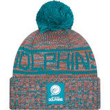 NFL Miami Dolphins New Era 2025 Sideline Sport Knit Hat - Teal