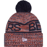 NFL Chicago Bears New Era 2025 Sideline Sport Knit Hat - Navy