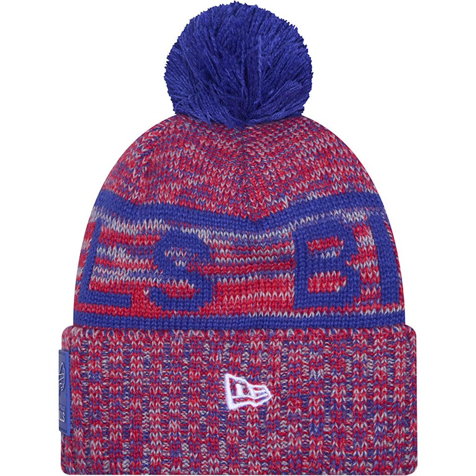 NFL Buffalo Bills New Era 2025 Sideline Sport Knit Hat - Blue