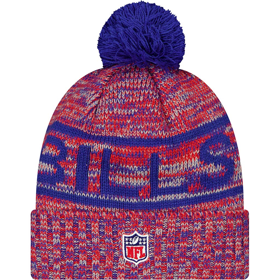 NFL Buffalo Bills New Era 2025 Sideline Sport Knit Hat - Blue