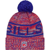 NFL Buffalo Bills New Era 2025 Sideline Sport Knit Hat - Blue