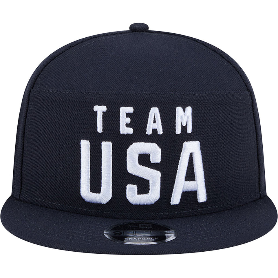2026 Olympics Team USA New Era Split Panel 950 Hat - Navy