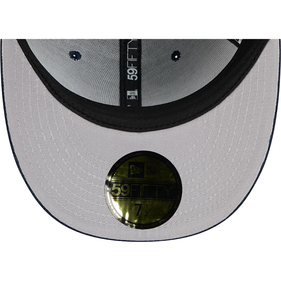 MLB New York Yankees New Era Chenille Pop 59FIFTY Fitted Hat - Navy